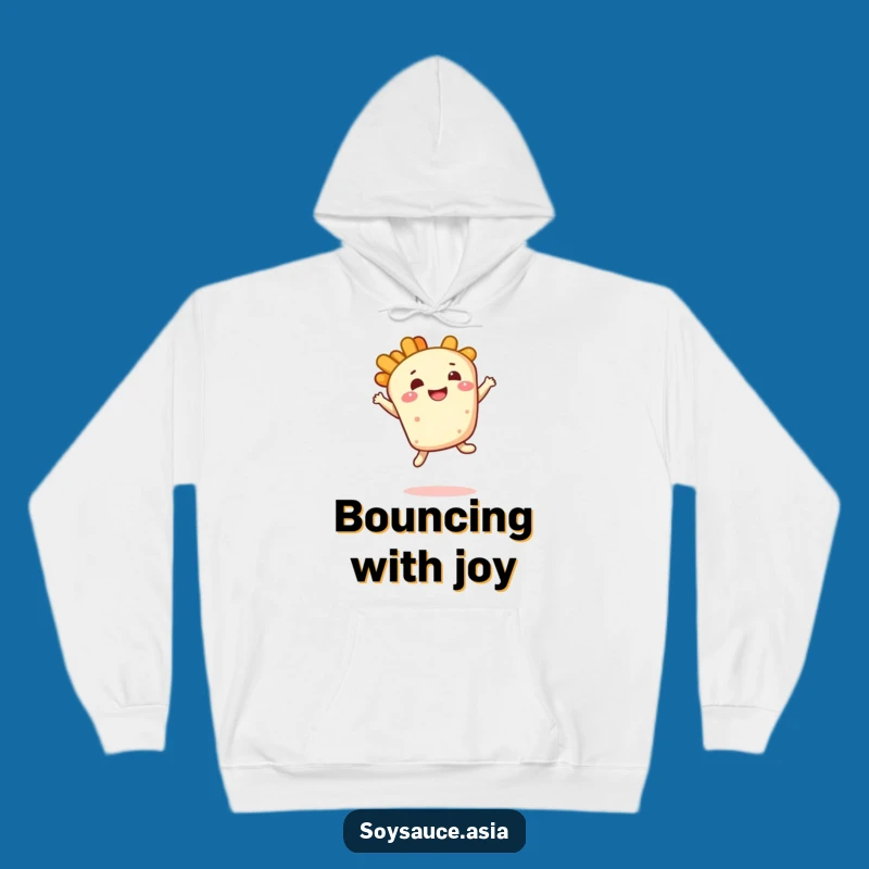 Funny Tempura Leap Hoodie: Cozy Up with This Bouncy Bite